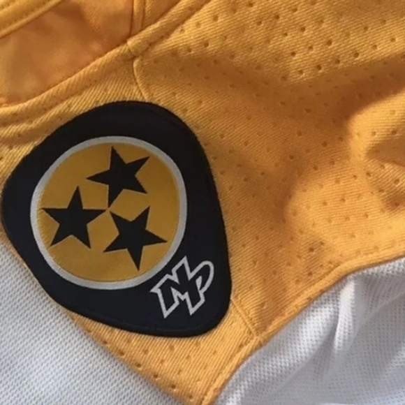 Nashville Predators Adidas Authentic Road Jersey - Picture 11 of 11